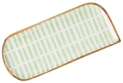 Frankie Striped Serving Tray 42.5x18x2cm