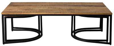 Hartford 3 Piece Nesting Timber Coffee Table Set