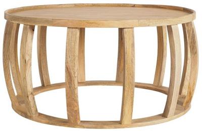 Ink Round Coffee Table Natural