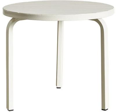 Kace Outdoor Side Table 50cm White
