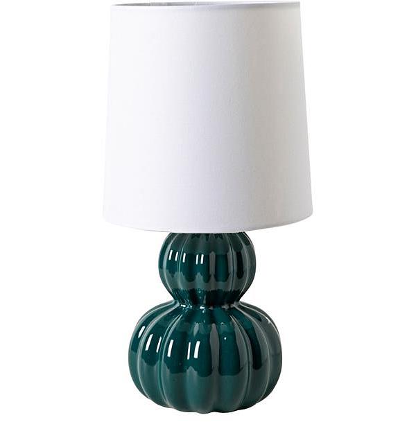 Mia Peacock Teal Table Lamp 32cm