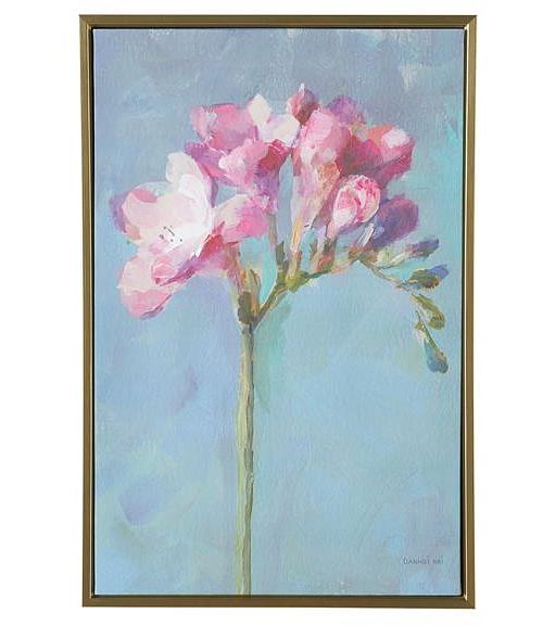 Modern Freesia Framed Print 40x60cm