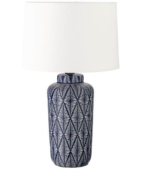 Mystic Ceramic Jar Table Lamp 46cm Shade Size 35 x 38 x 25cm