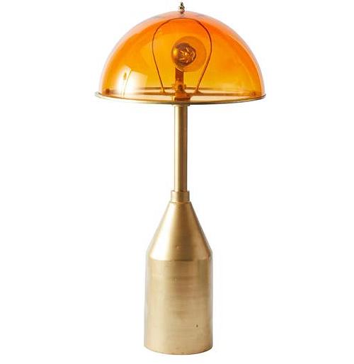 Napier Metal and Glass Table Lamp