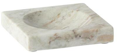 Natural Marble Tray 15x15x2.5cm