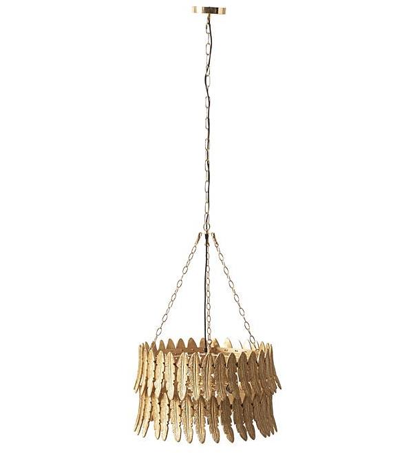 Plume Feather Tiered Chandelier