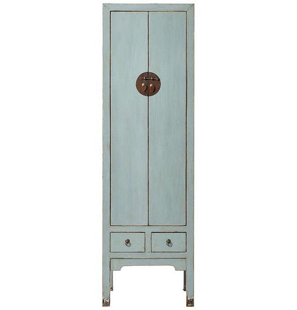 Sansha Narrow Wedding Cabinet Dove Grey