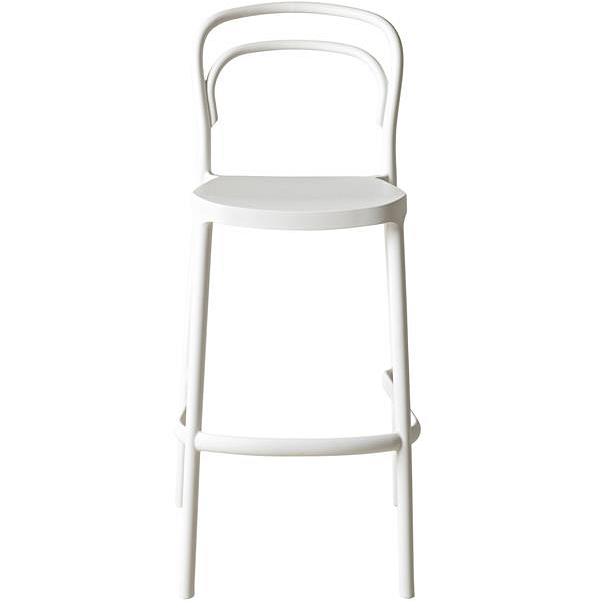 Lola Bar Stool White  -  Early Settler Furniture