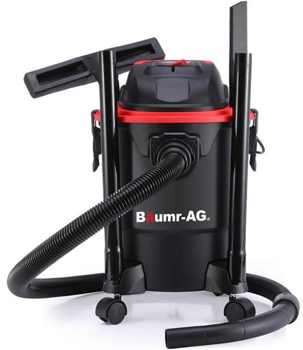 BAUMR-AG 20L 1200W Wet and Dry Vacuum Cleaner, with Blower, for Car, Workshop, Carpet