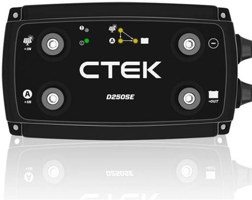 CTEK D250SE Dual Input DC-DC 20A Smart Battery Charger for 12V Lead Acid or Lithium