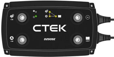 CTEK D250SE Dual Input DC-DC 20A Smart Battery Charger with Power Bank