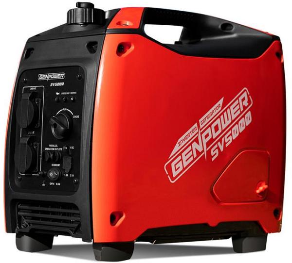 GenPower Inverter Generator 2600W Max 2200W Rated Trade Camping Home
