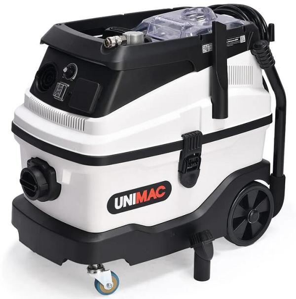 UNIMAC 30L Dust Extractor, Power and Air pass-through, HEPA filter, Accessories