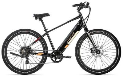 Aventon Pace 350.2 Step Over Electric Bike, Midnight Black
