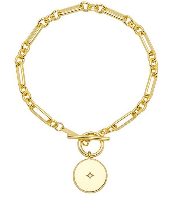 EB Edit - Estella Bartlett Star Coin T-Bar Bracelet