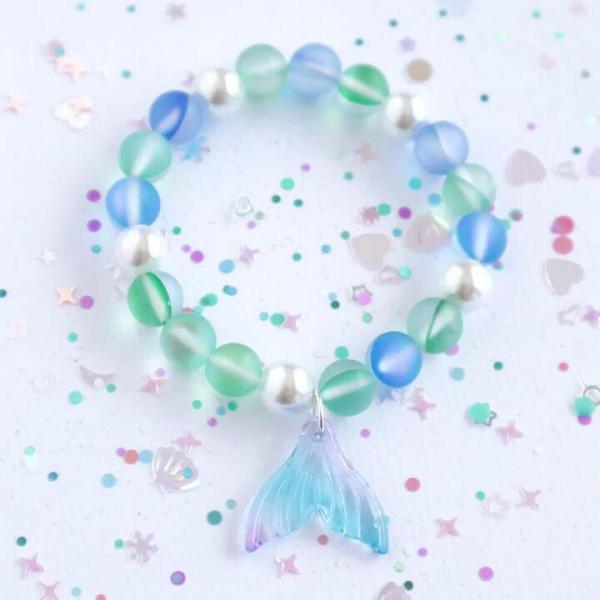 Lauren Hinkley Stretchy Aqua Mermaid Bracelet