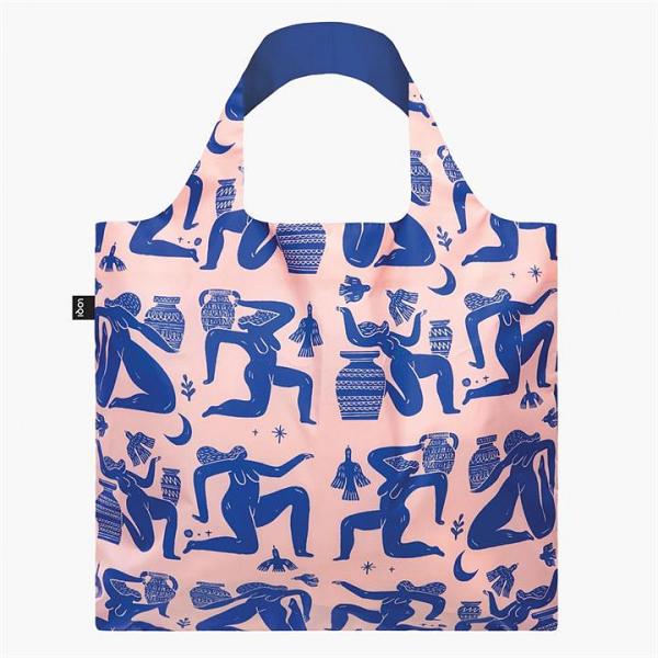 LOQI Ladies & Vases Shopping Tote Bag