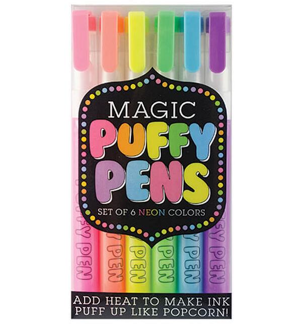 Magic Puffy Pens Set