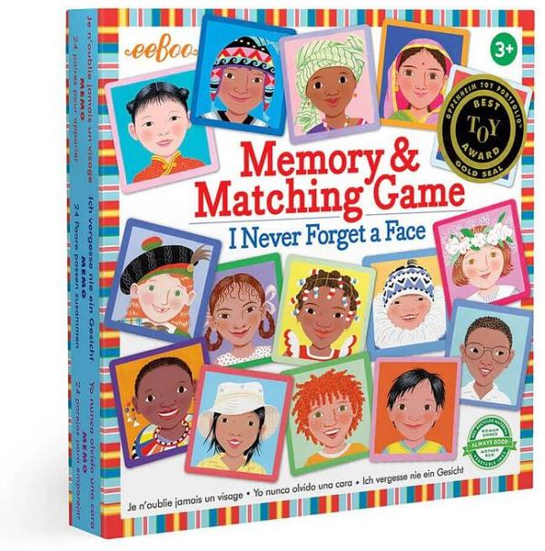 Never Forget a Face Memory Game