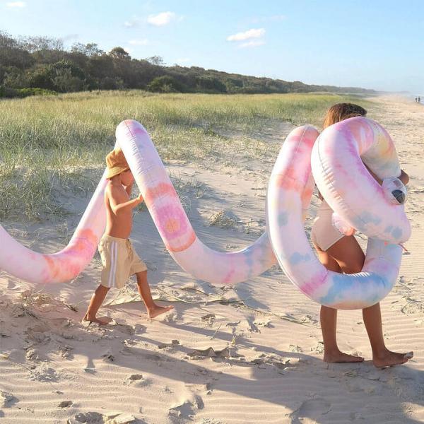 Snake Tie Dye Giant Inflatable Noodle