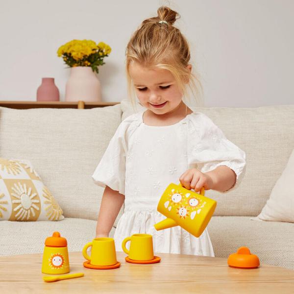 Sunny Days Silicone Tea Set