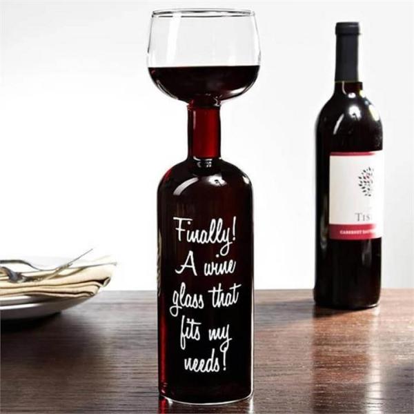 The Wine Bottle Glass