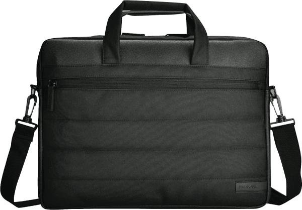 AGVA AQL006 AGVA 15.6 Quilto Laptop Briefcase Black