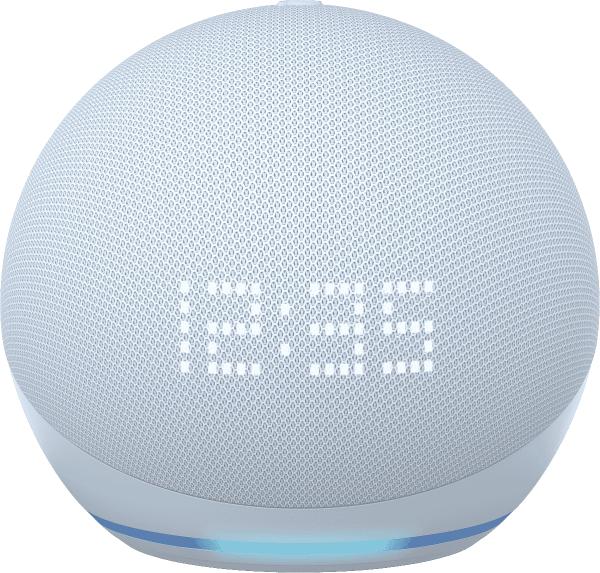 Amazon B09B99BTR7 Amazon Echo Dot Smart Speaker Clock & Alexa (Gen 5) - Cloud Blue