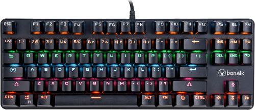 Bonelk ELK-61009-R Bonelk Gaming Compact RGB LED Keyboard (Black)