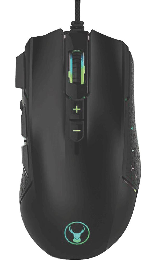 Bonelk ELK-62010-R Bonelk Gaming Wired RGB 8D Mouse 12000DPI (Black)