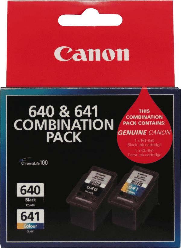 Canon PG640CL641CP Canon PG640 Black & CL641 Colour Combo Pack