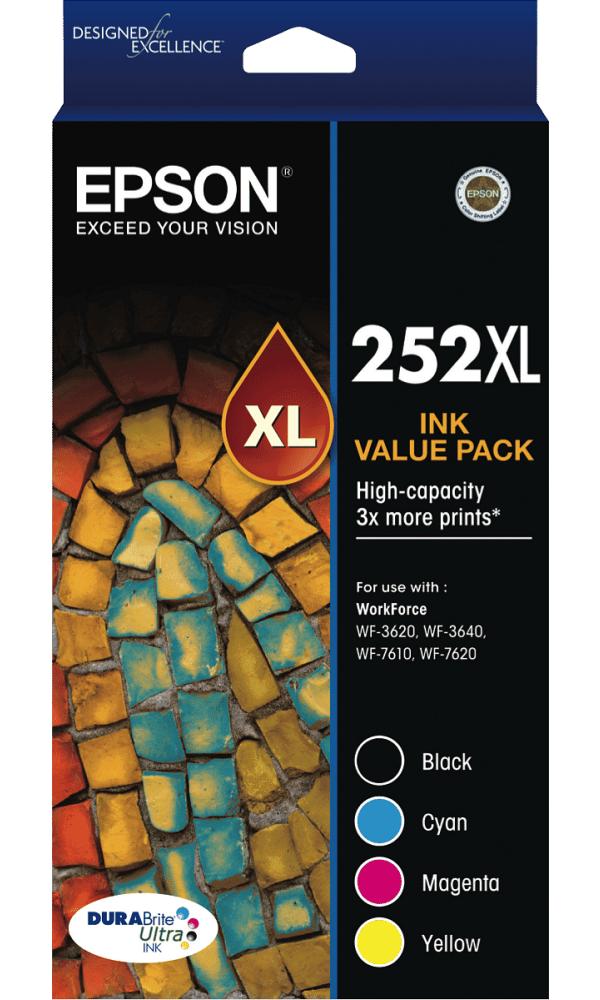 Epson T253692 Epson 252 XL DURABrite Value Pack