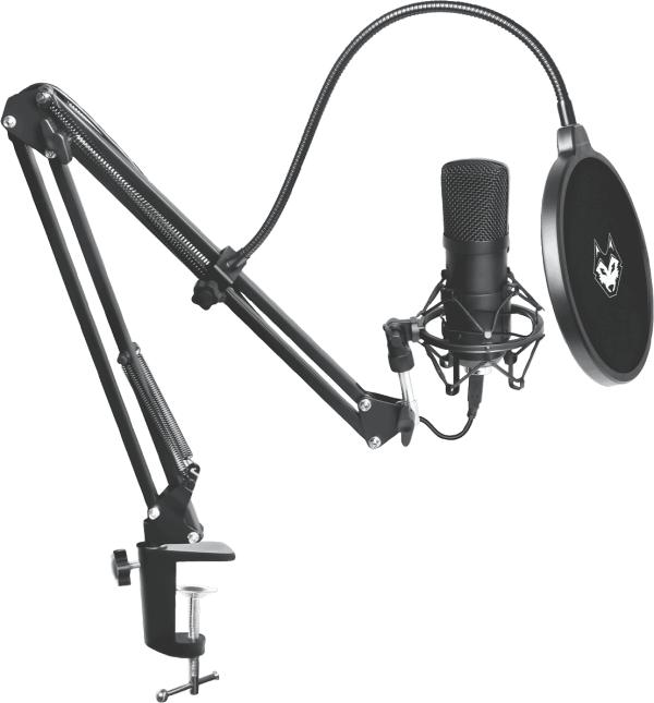 Lycan Gaming LGMICARM2 Lycan Gaming Titan Gaming Boom Arm with Pop Filter and Shock Mount