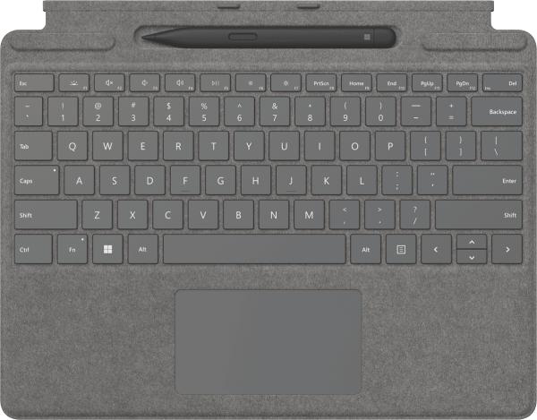 Microsoft 8X6-00075 Microsoft Surface Pro Signature Keyboard & Pen (Platinum)