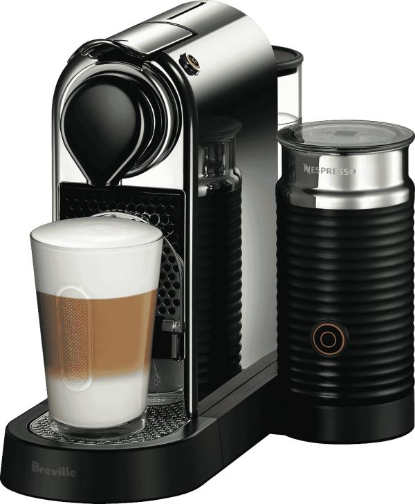Nespresso BEC660CRO Nespresso Citiz And Milk Chrome Capsule Coffee Machine