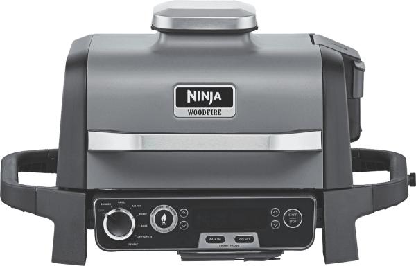 Ninja OG751 Ninja Woodfire Electric BBQ Grill and Smoker With Smart Probe
