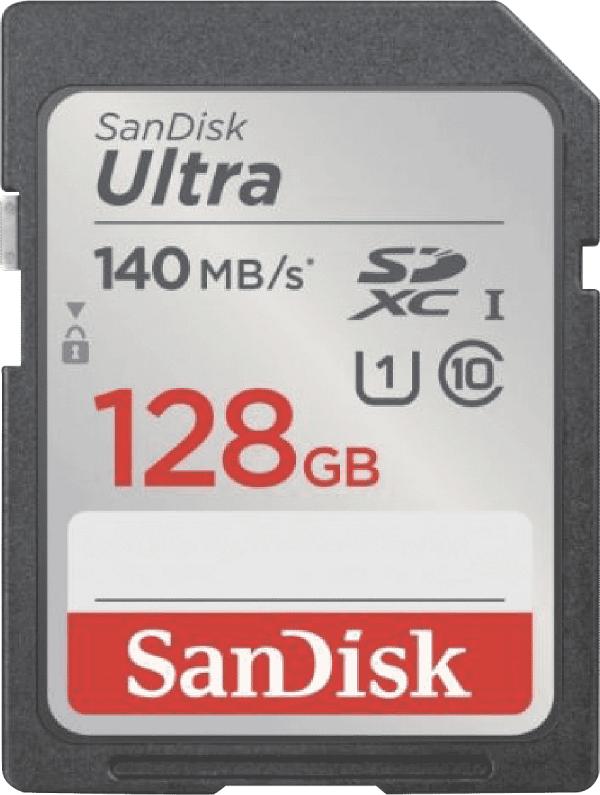 Sandisk SDSDUNB-128G-GN6IN Sandisk Ultra 128GB SDXC Memory Card