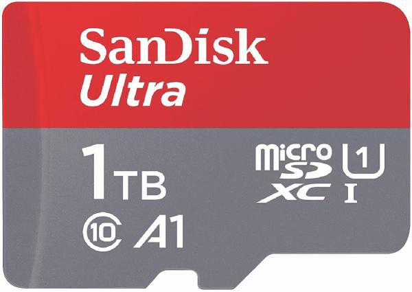 Sandisk SDSQUAC-1T00-GN6MA Sandisk 1TB Ultra microSDXC+ SD Memory Card