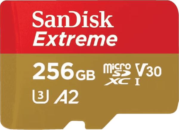 Sandisk SDSQXAV-256G-GN6MA Sandisk Extreme Micro SDXC 256GB SD Memory Card