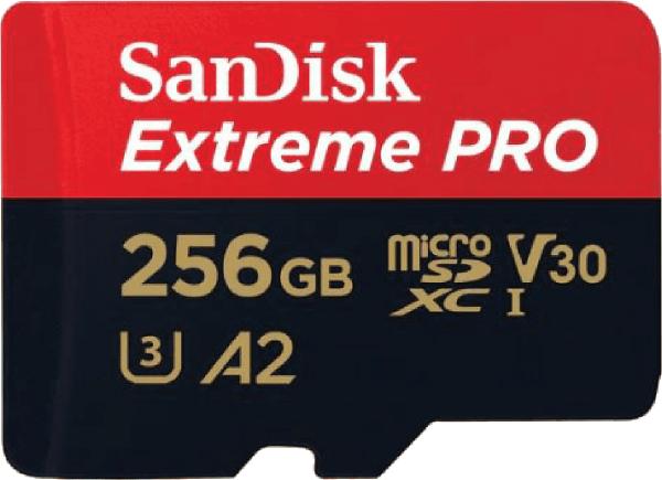 Sandisk SDSQXCD-256G-GN6MA Sandisk Extreme Pro Micro SDXC 256GB SD Memory Card