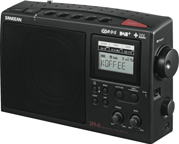 Sangean DPR45 Sangean DAB+ AM/FM Portable Radio