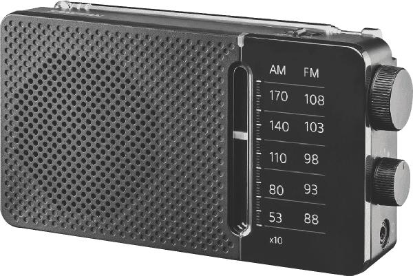 Sangean SR36BK Sangean AM/FM Pocket Radio