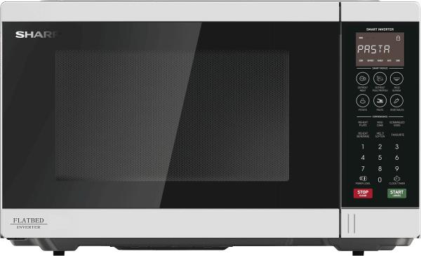 Sharp SM327FHW Sharp 32L 1200W Flatbed Microwave White