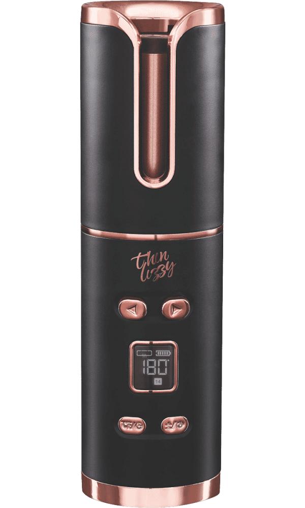Thin Lizzy TLR_UC_BLK_V2 Thin Lizzy This Lizzy UCurl Auto Curler Black and Rose Gold