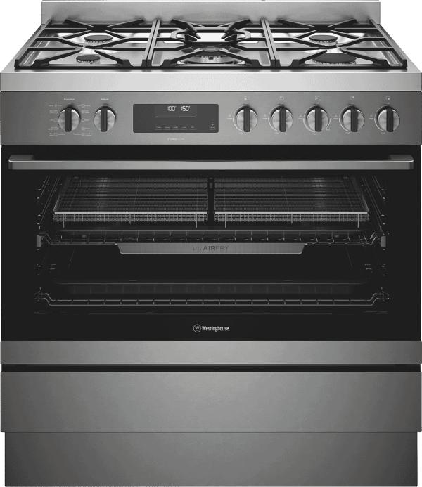 Westinghouse WFEP9717DD Westinghouse 90cm Dual Fuel Pyrolytic Steam Freestanding Cooker