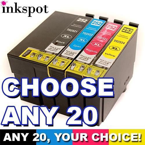 Epson Compatible 252 XL 20 Pack