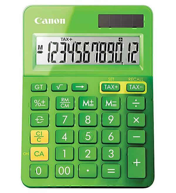 Canon LS123MGR Calculator