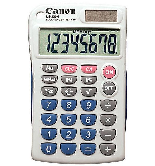 Canon LS330H Calculator
