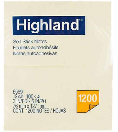 Highland Notes 6559 Pack12