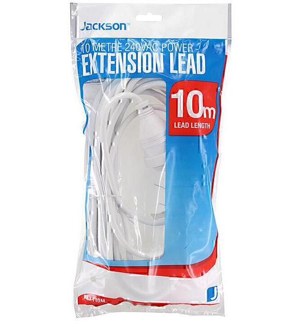 Jackson  Ext Lead 10m White